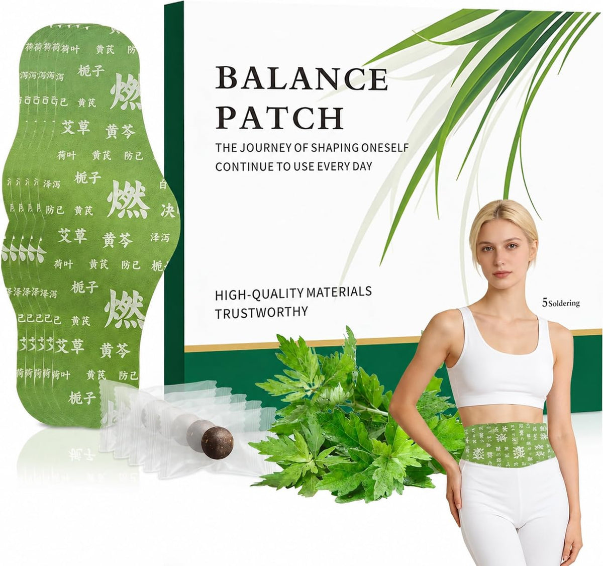 Balance Patch Japanese Herbal Patch Stomach