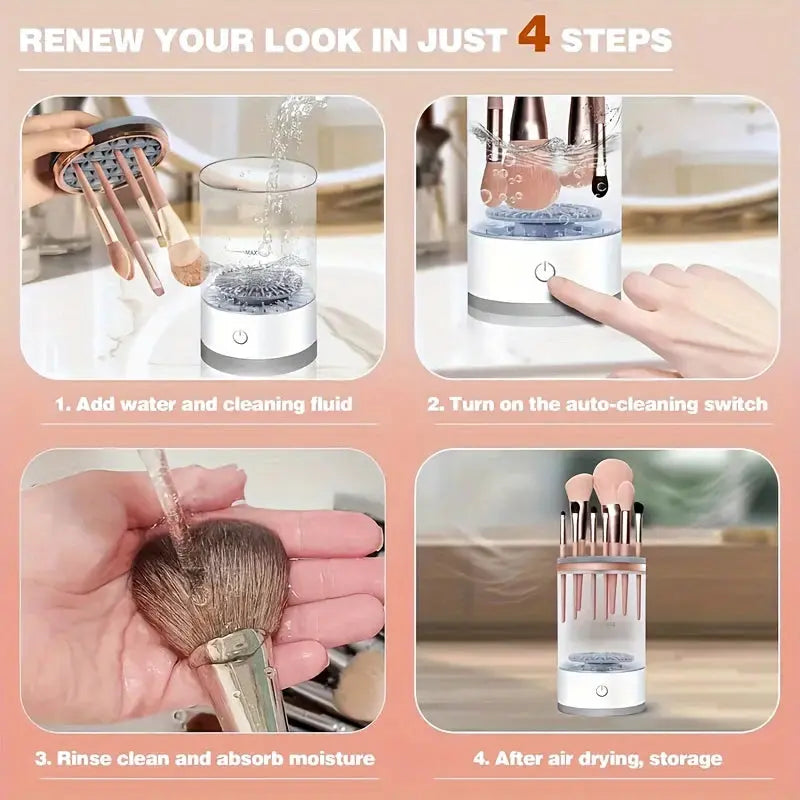Automatic Electric Makeup Brush Cleaner