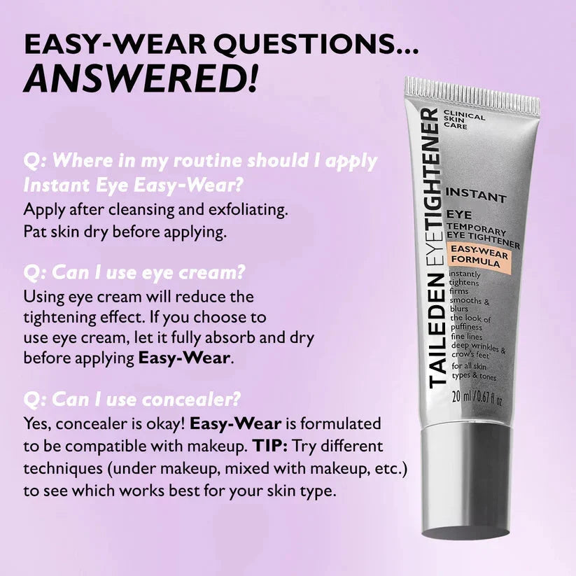Instant Eye Tightener Cream with Brush 20ml