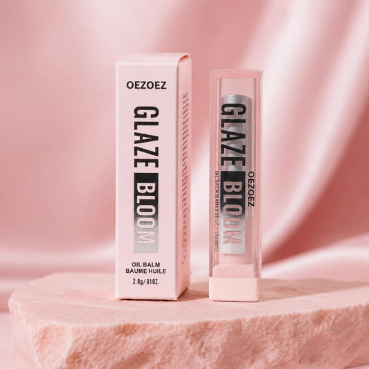 Glaze Bloom Lip Oil Balm | Hydrating Glossy Lip Treatment
