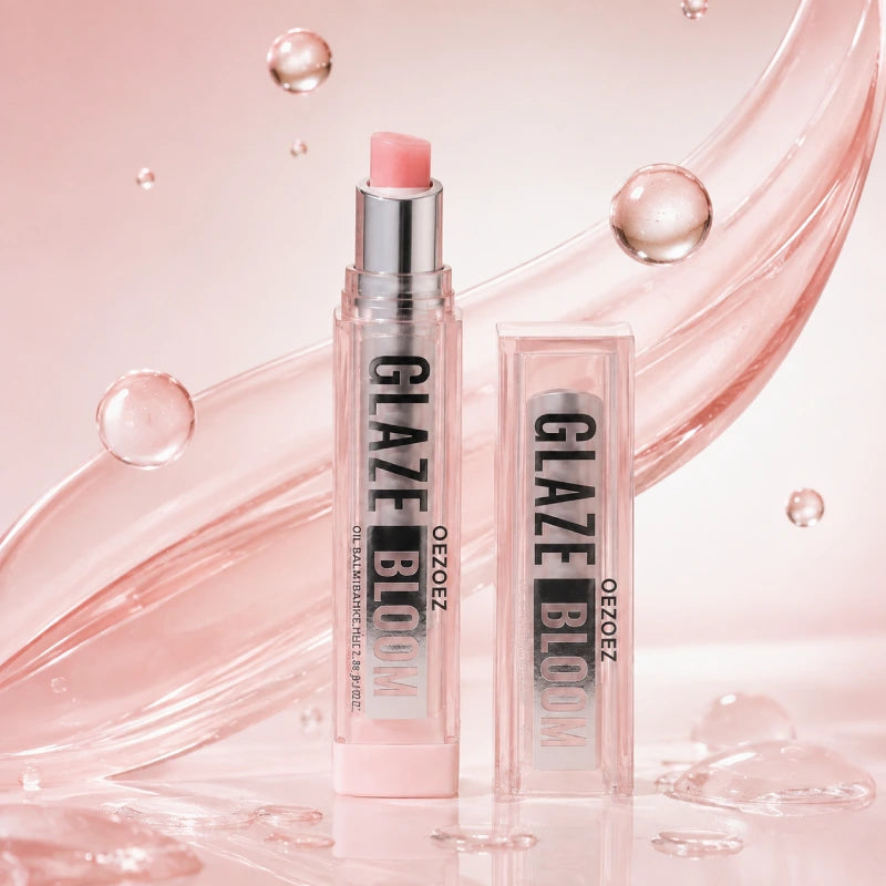 Glaze Bloom Lip Oil Balm | Hydrating Glossy Lip Treatment