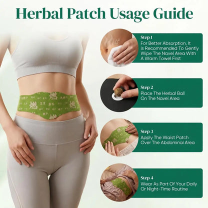 Balance Patch Japanese Herbal Patch Stomach
