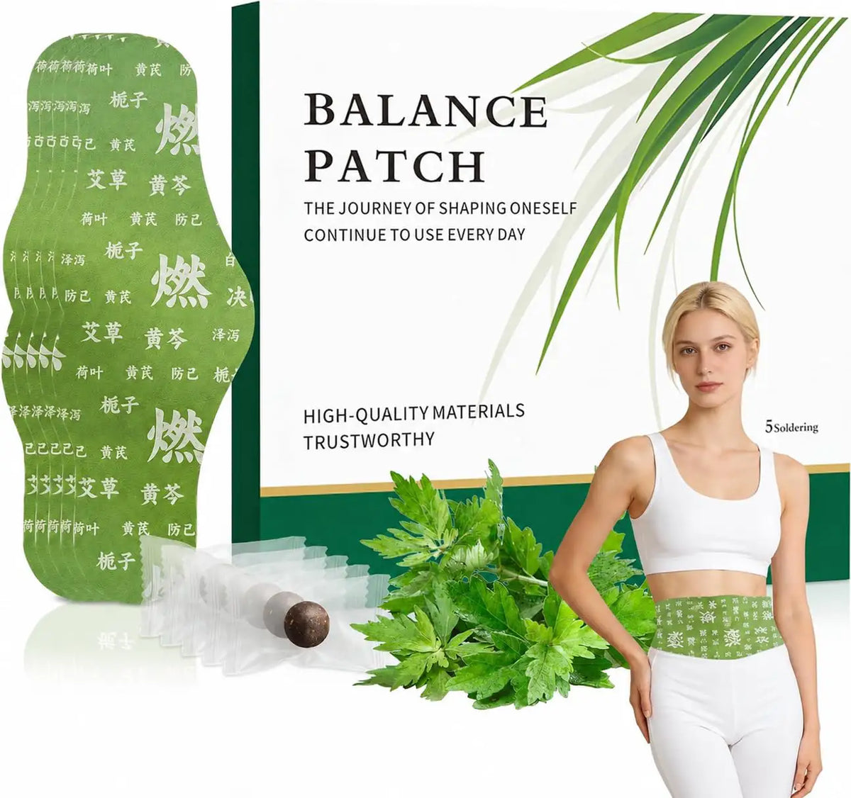 Balance Patch Japanese Herbal Patch Stomach