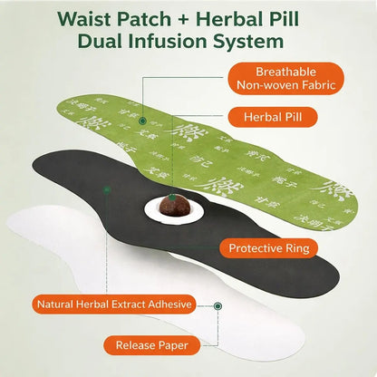 Balance Patch Japanese Herbal Patch Stomach