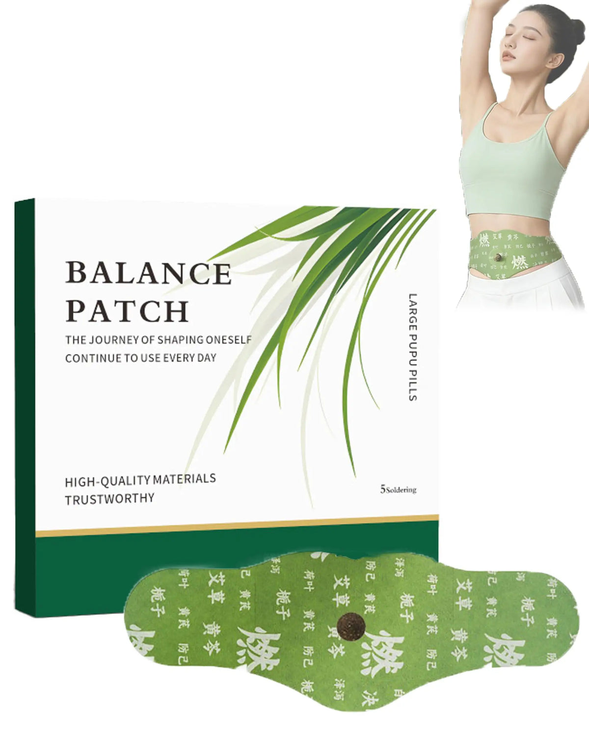 Balance Patch Japanese Herbal Patch Stomach