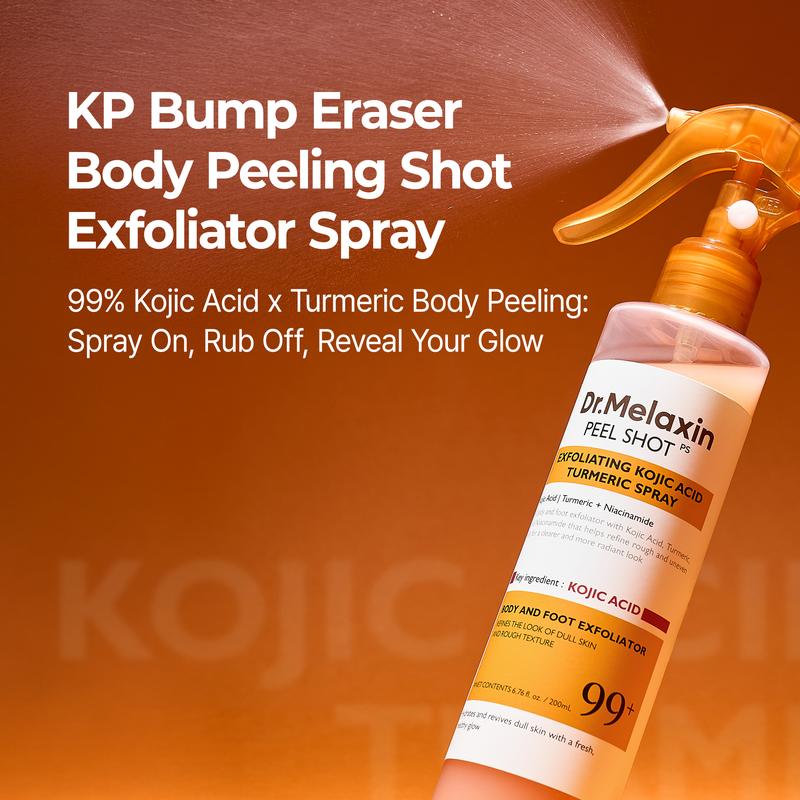 Dr.Melaxin Peel Shot Kojic Acid & Turmeric Body Exfoliating Spray 200ml