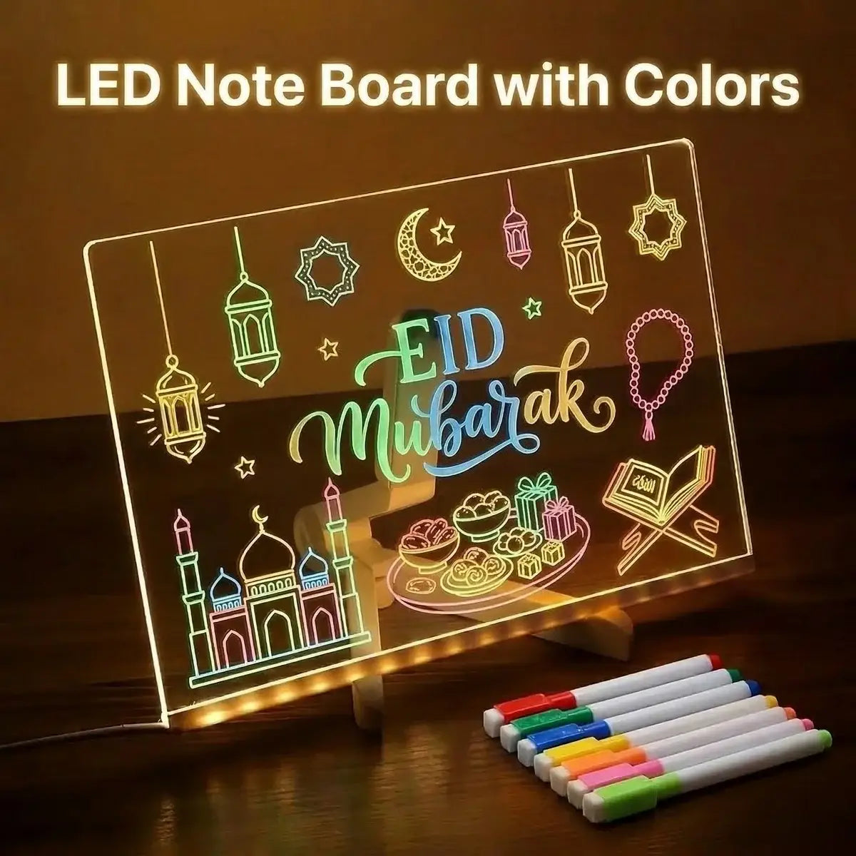 Glow in the Dark LED Writing Board