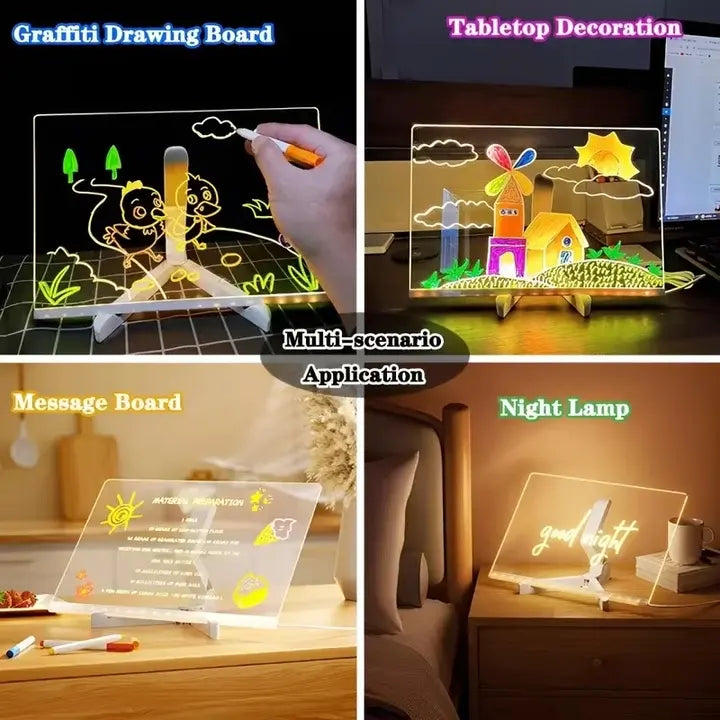 Glow in the Dark LED Writing Board