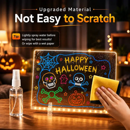 Glow in the Dark LED Writing Board
